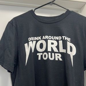 The Lost Bros x Drink Around The World Tour tee